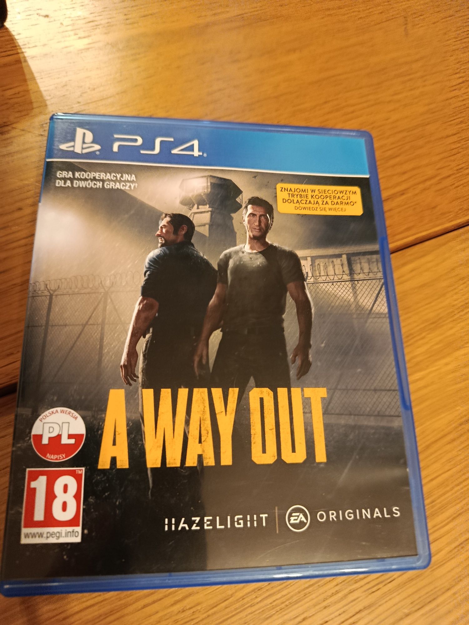 A Way Out PS4 wersja PL