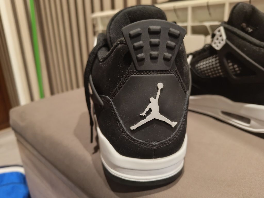 Air jordan 4 retro "wbite thunder