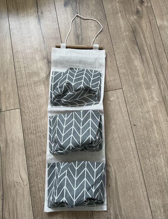 Wiszący organizer dla dzieci - szary