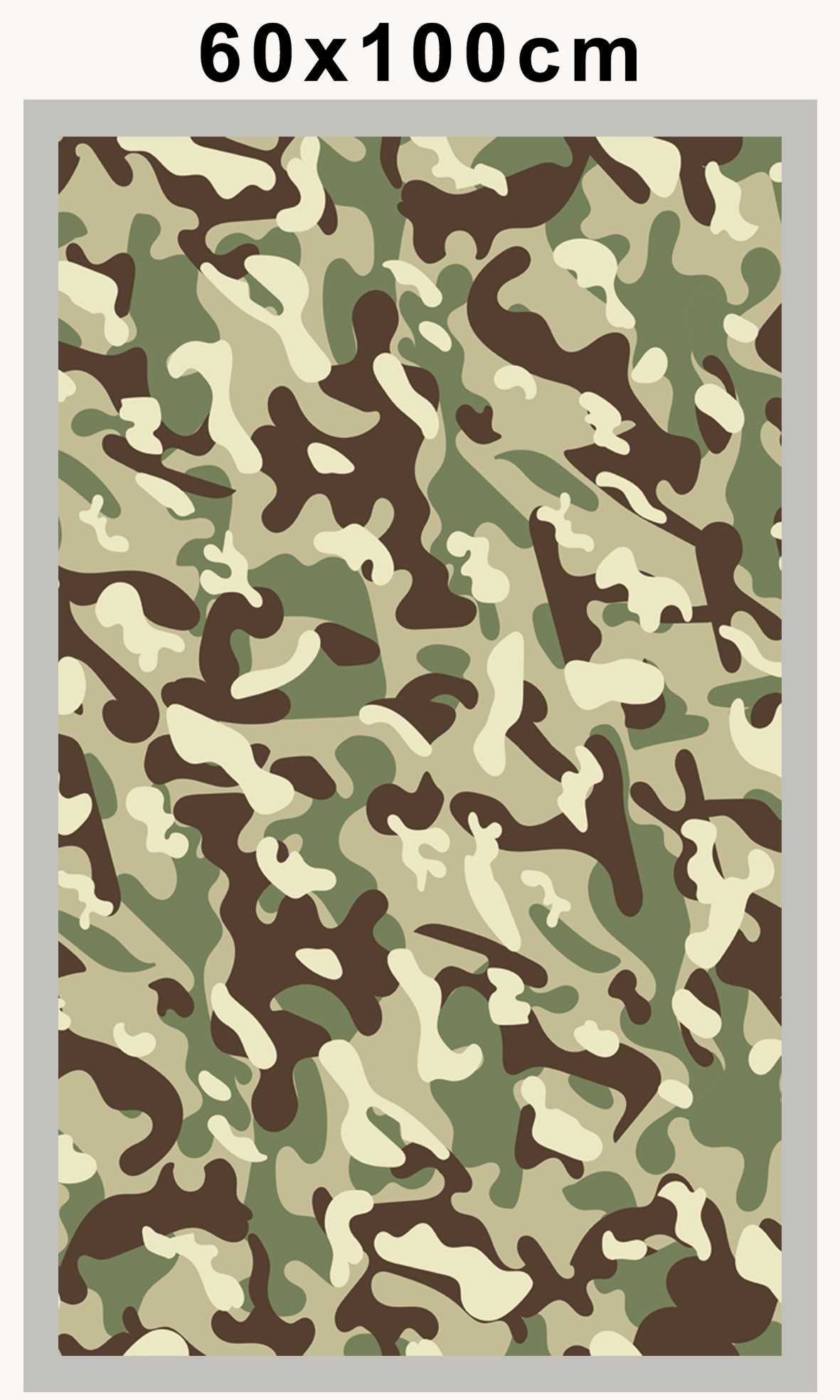 folia samoprzylepna camou, folia kamuflaż las wojsko 100cm x 60cm