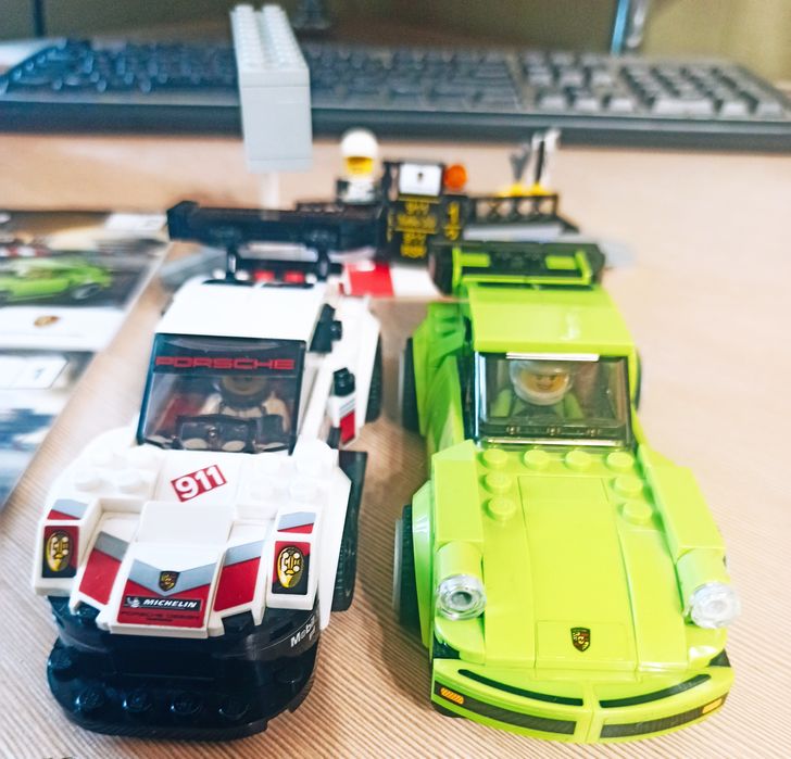 Lego speed champions Porsche 911 RSR и 911 Turbo 3.0 75888