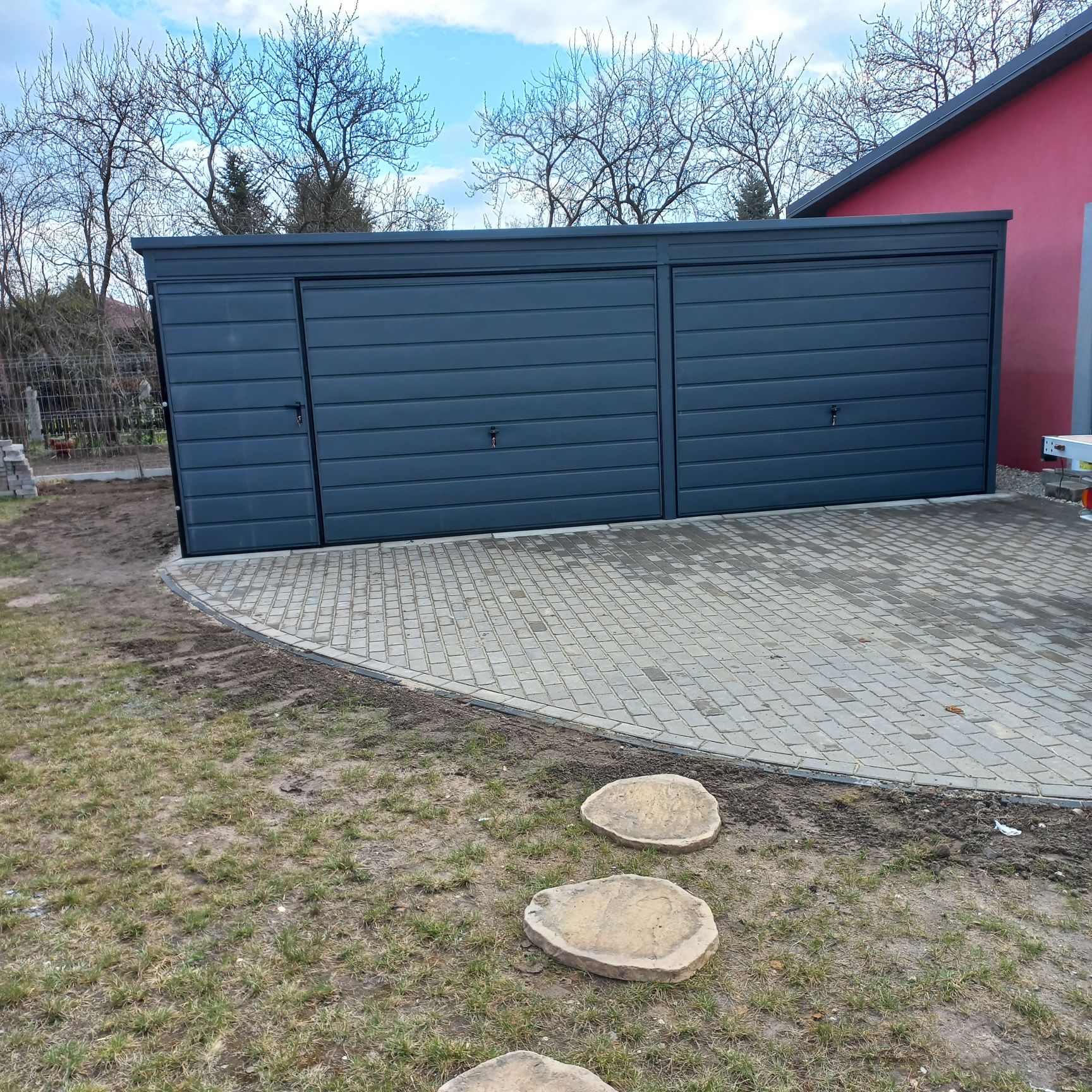 9×6 Garaże blaszane  drewnopodobne Producent (dowolne wymiary) hala