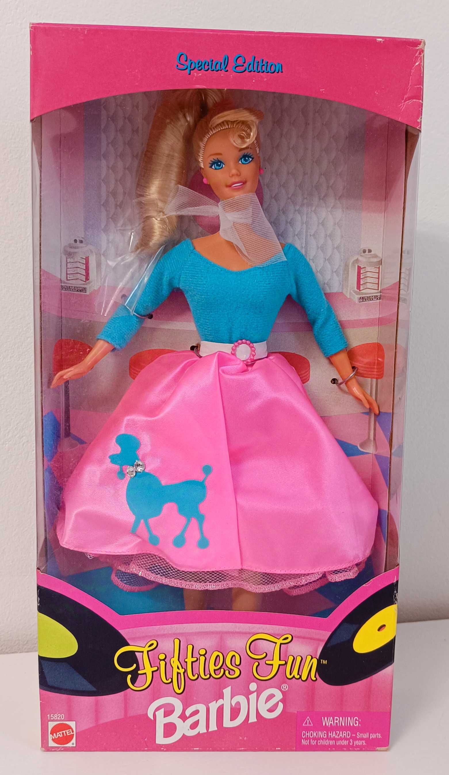 Lalka Barbie Fiftires Fun 1996