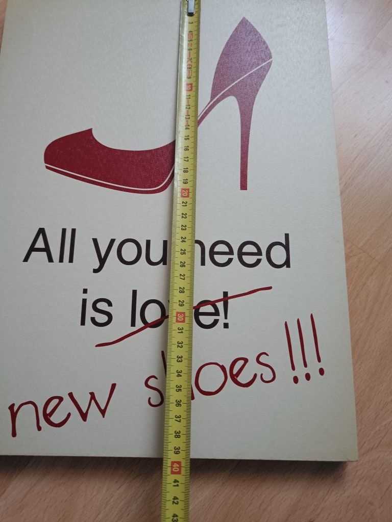 Obraz Wszystko czego potrzebujesz to nowe buty