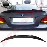 AILERON TRASEIRO LOOK M4 BMW E82 COUPE / E88 (BLACK GLOSS) - Novo