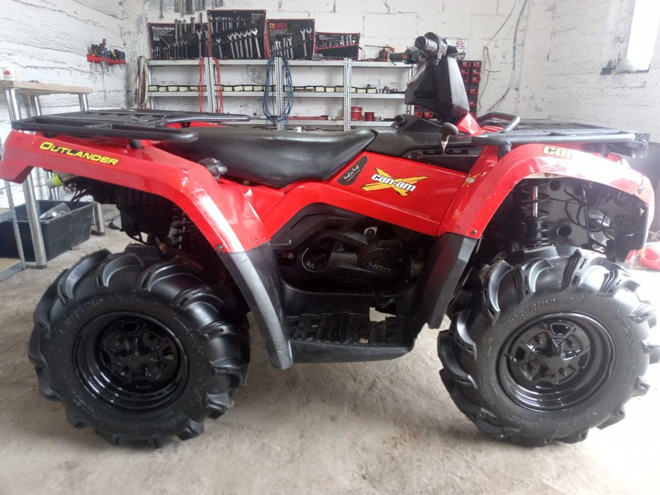 can am outlander 400 4x4 nowe opony ,piękny ,transport gratis