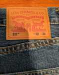 Levi's 511 W32L34 novas sem etiqueta