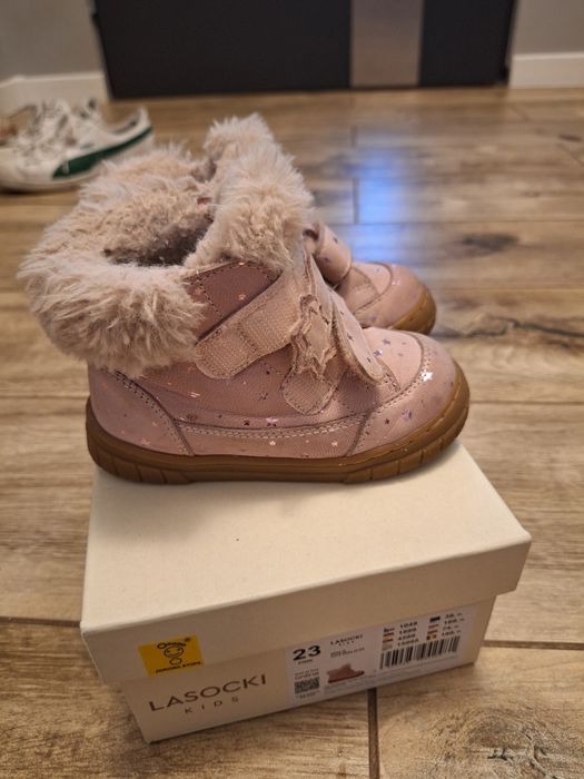 Kozaki, buty zimowe r. 23 Lasocki, model Dialo