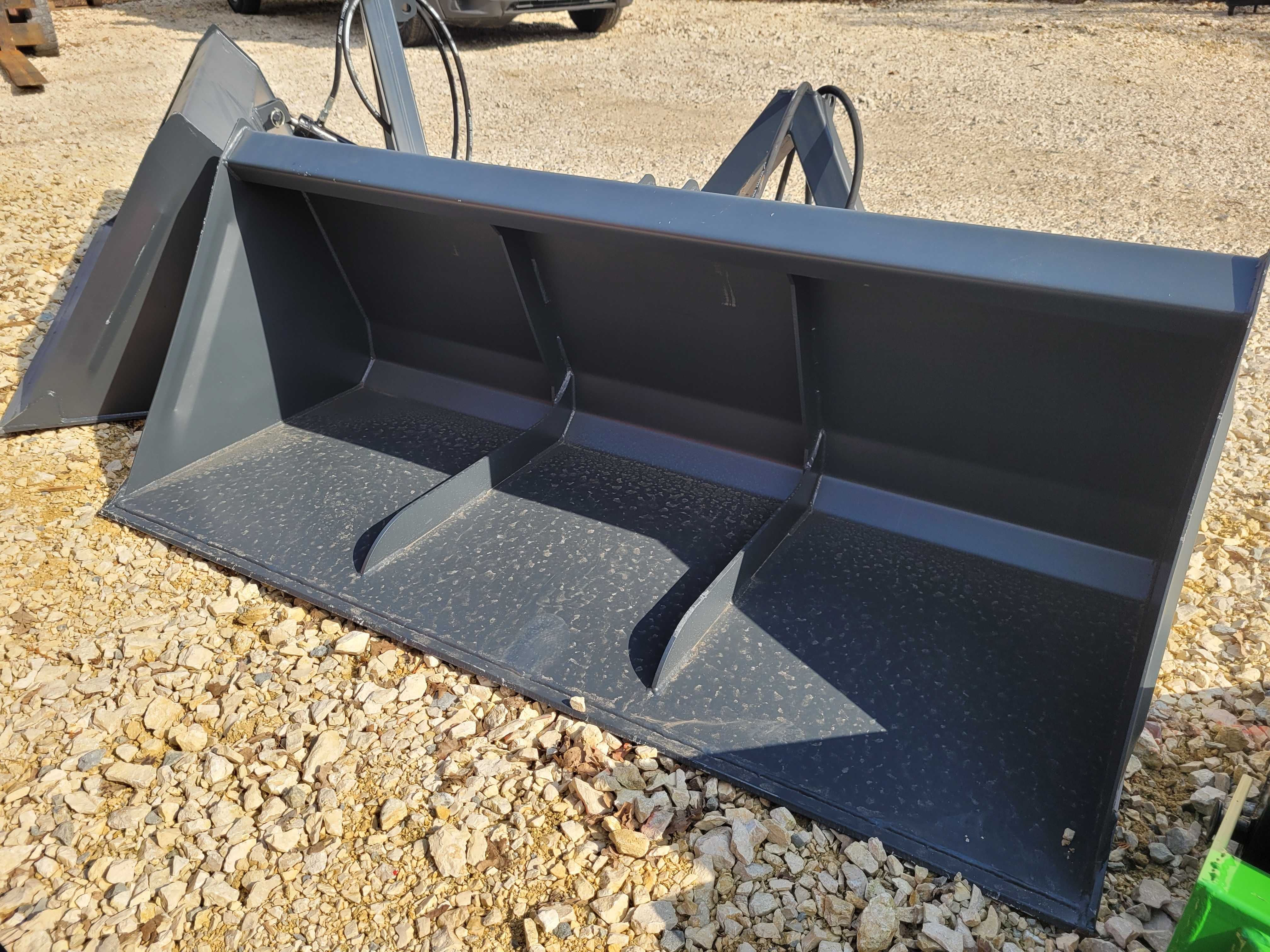 Łyżka/ łycha na tył ciągnika z KIPREM HYDRAULICZNYM Szufla 1.4 do 2.0m