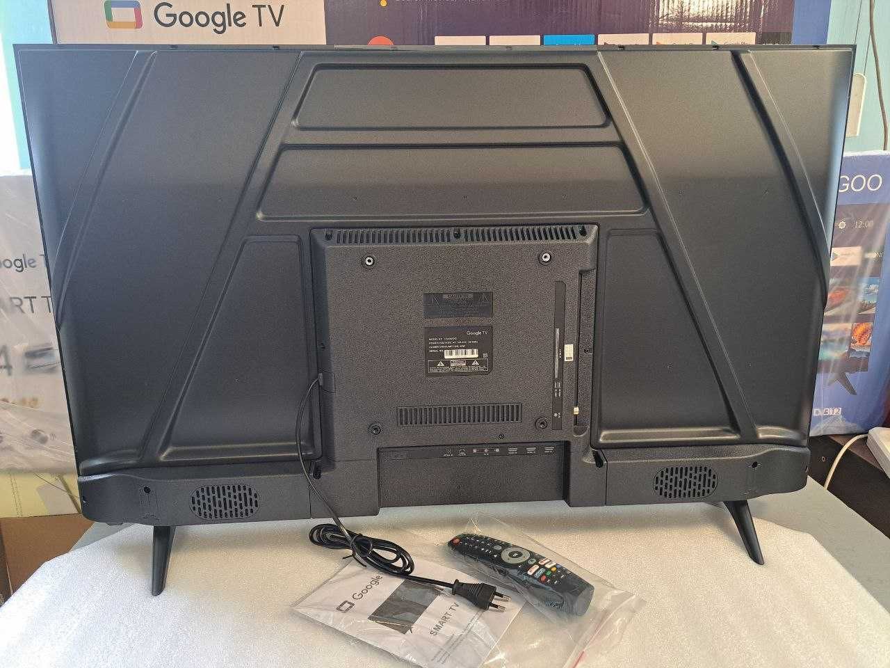 Новий Безрамочний Смарт телевізор Самсунг 45' GoogleTV+голосовий пульт