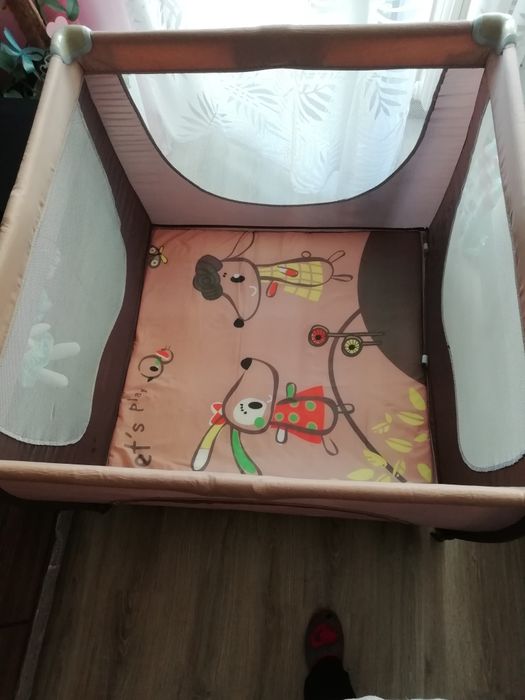 Kojec łóżeczko turystyczne dla niemowląt