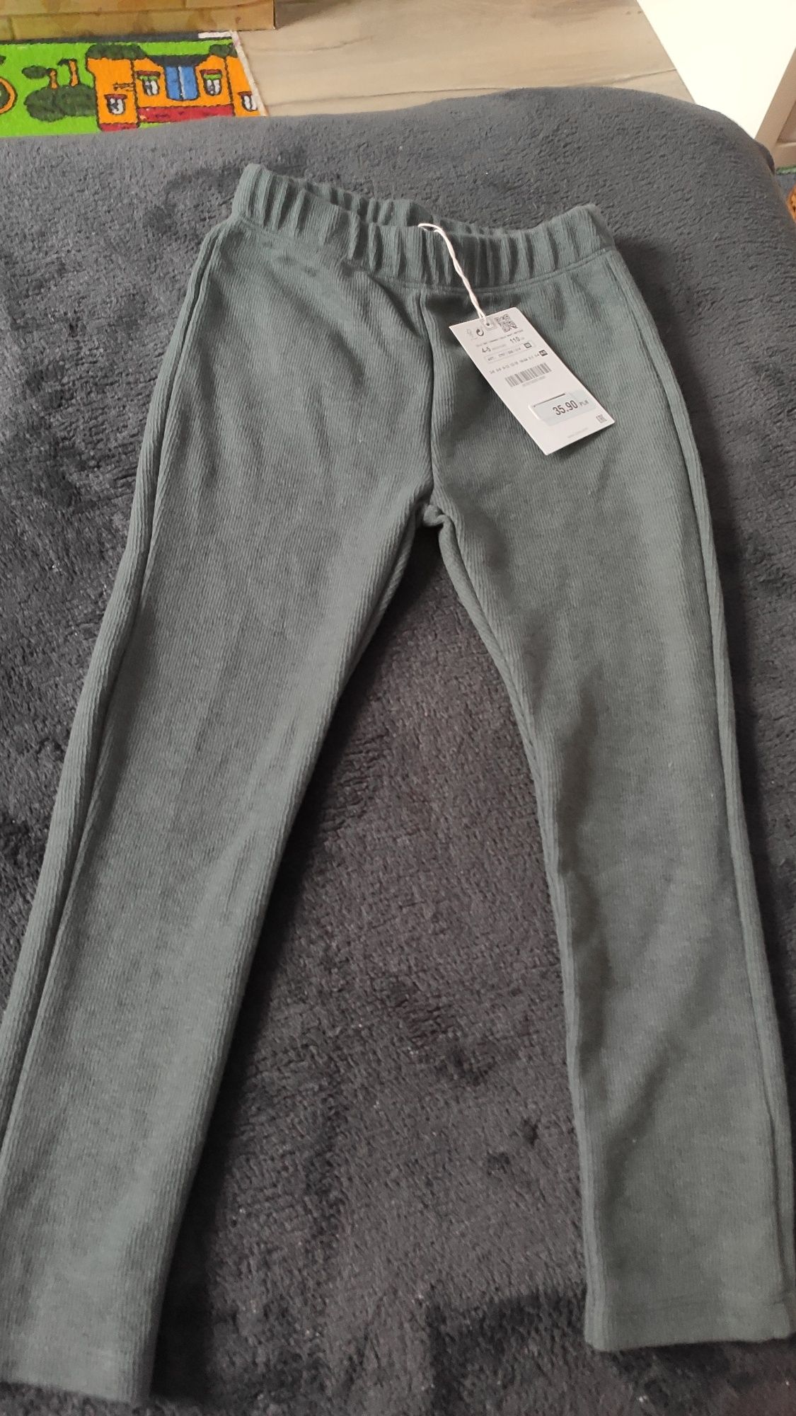 Nowe legginsy Zara r. 110 długość całkowita 60 cm