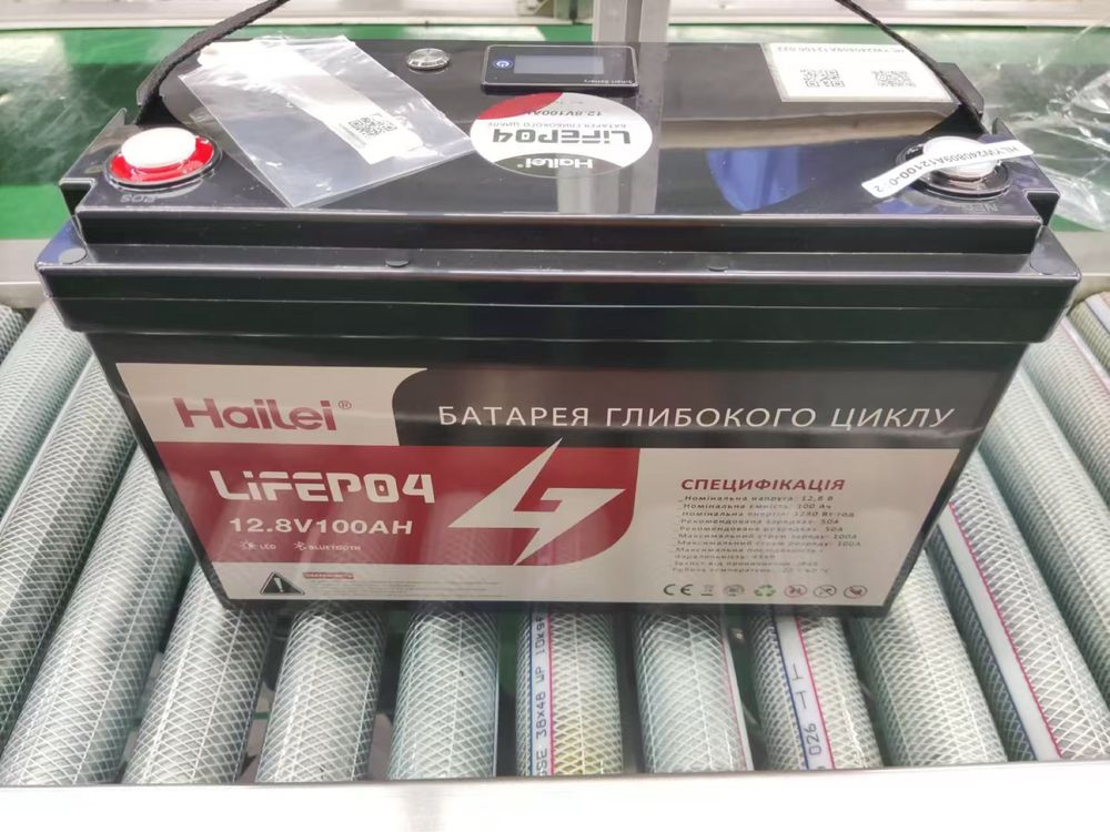 Акумулятор LiFePO4, 12v 100Ah, літій-залізо-фосфатний, преміум якість