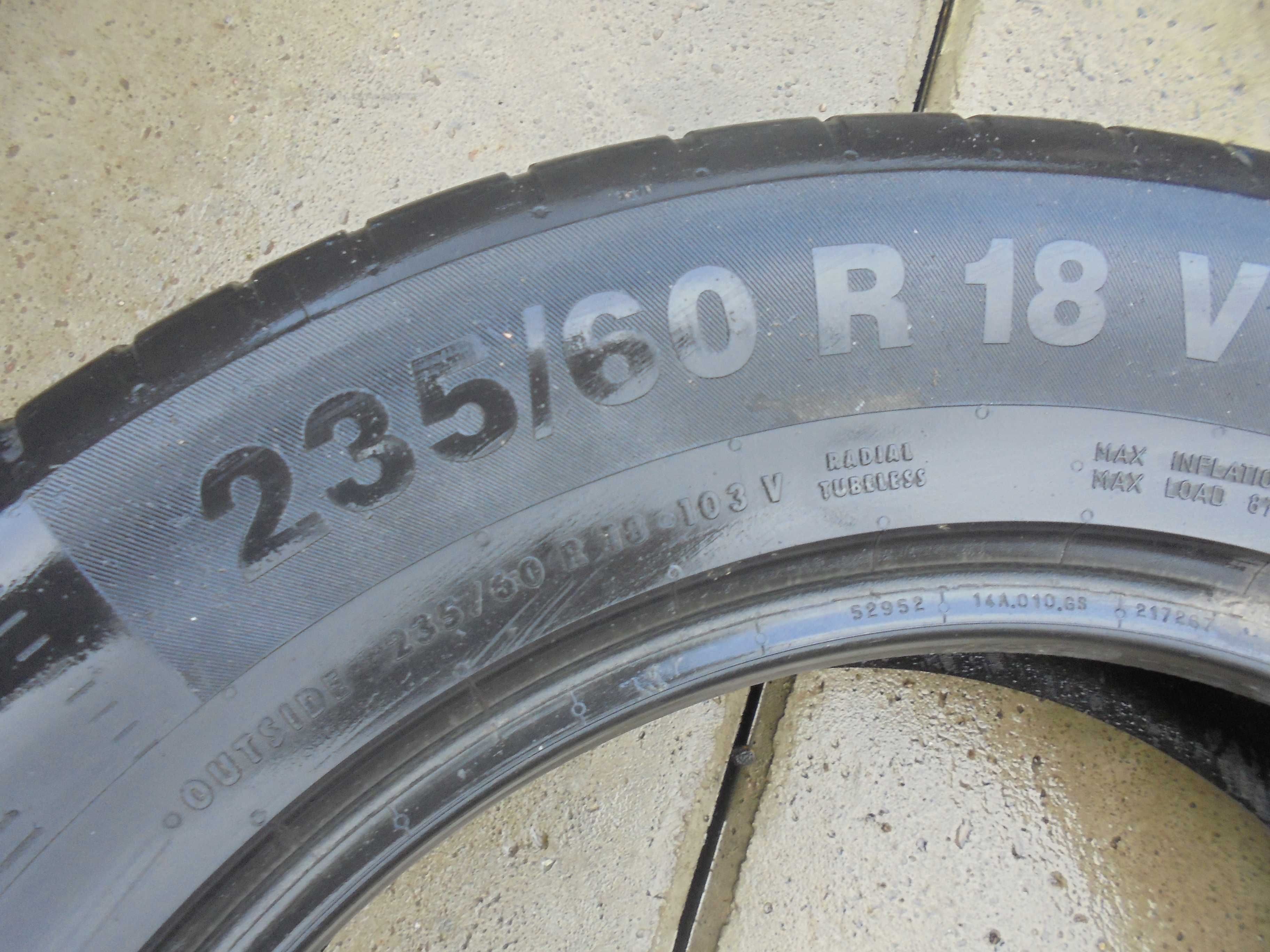 Opony Continental ContiEcoContact 5 235/60r18 103v