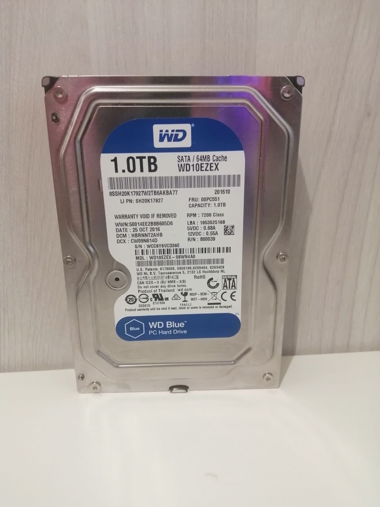 Продам на WD 1 TB