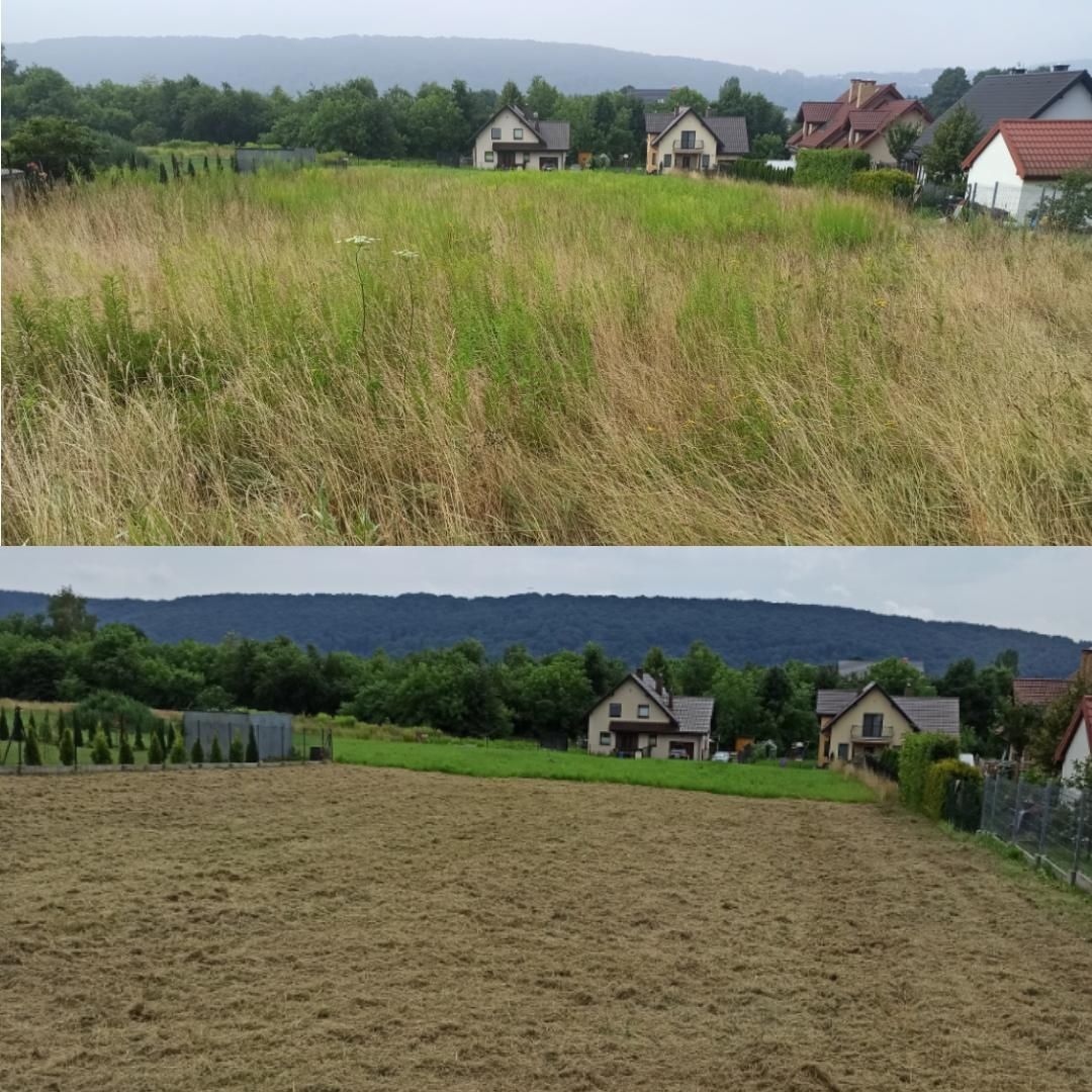 Koszenie trawy, nieużytków, bijakowa, karczowanie, usługi ogrodnicze