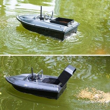 Barco para transporte de engodo/anzol 1,5kg, alcance até 400 m