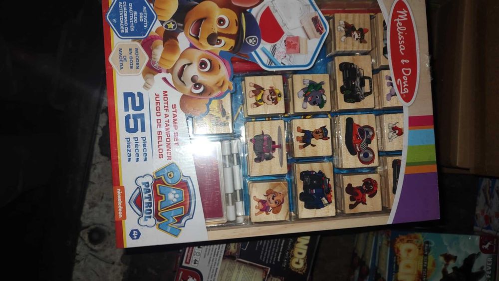 Zestaw stempli Psi Patrol