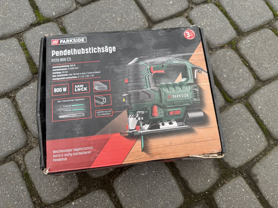 Wyrzynarka wahadłowa Parkside PSTD 800 C3