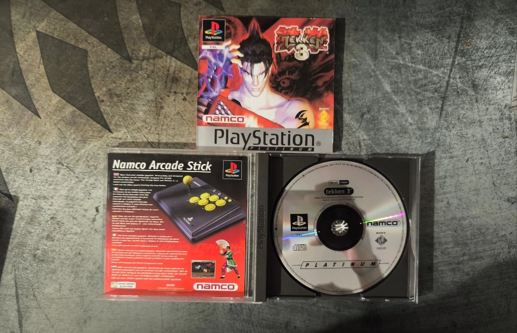 PS1 Tekken 3 Platinum