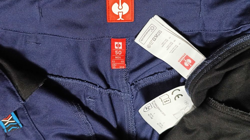 Męskie spodnie ENGELBERT STRAUSS ACTIVE r.L(50) stan bardzo dobry