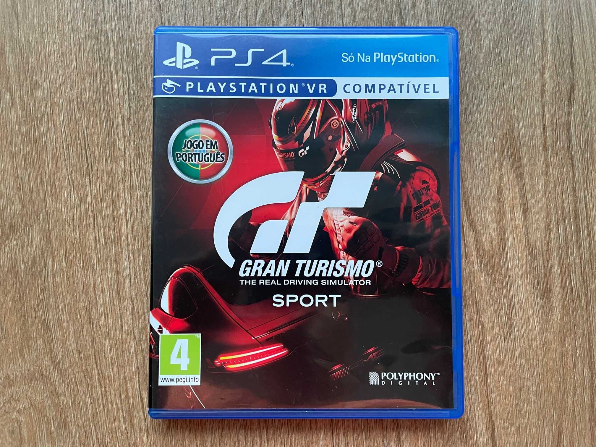 PS4 - / PlayStation 4 - Jogo GT Sport - Gran Turismo Sport - Como Novo