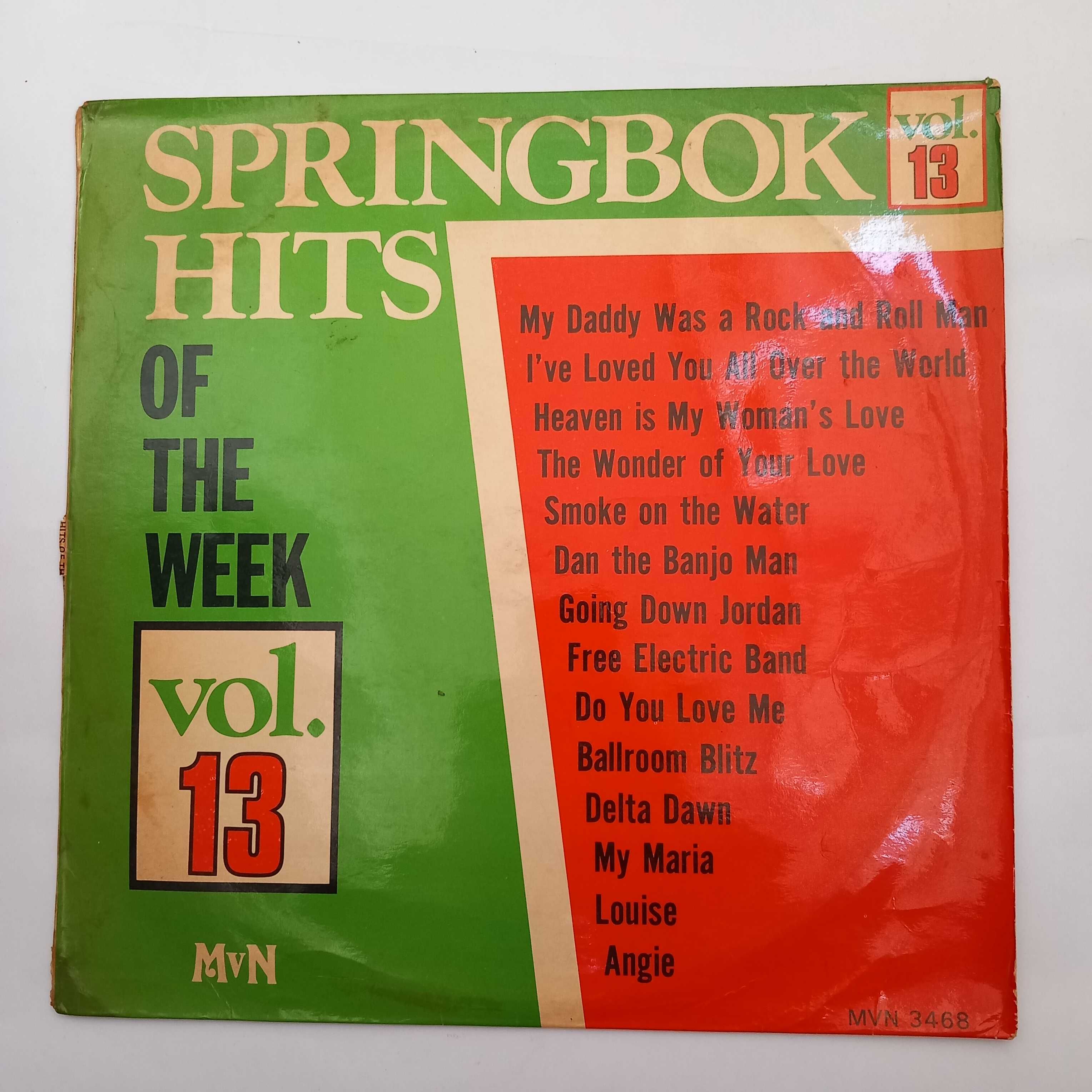 Springbok Hits of the Week 13