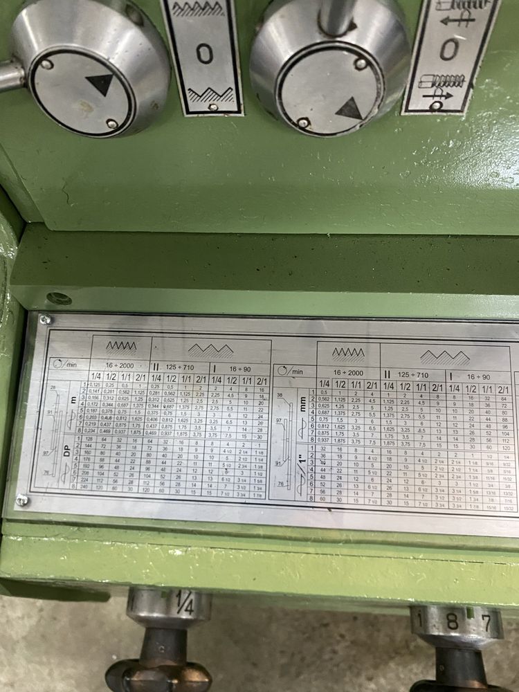 Tokarka C11MB 50 x 1000 po remoncie