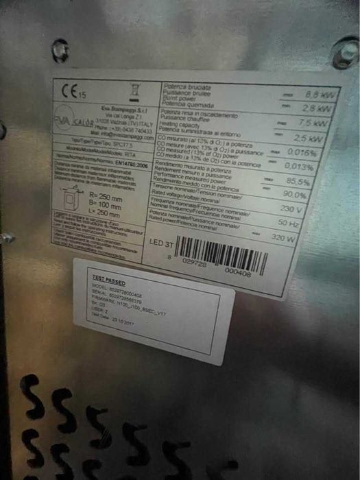 Salamandra pellets Eva Calor - Rita 9KW