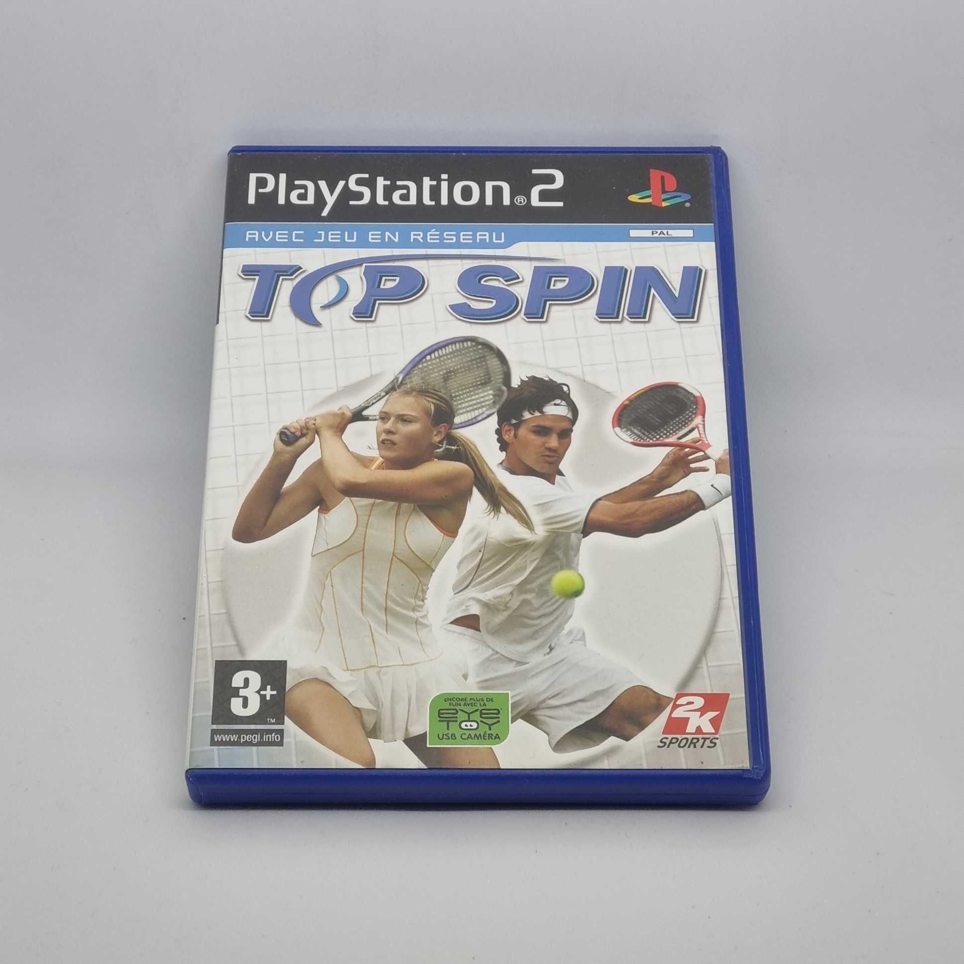 Top Spin Gra na PS2 PlayStation 2
