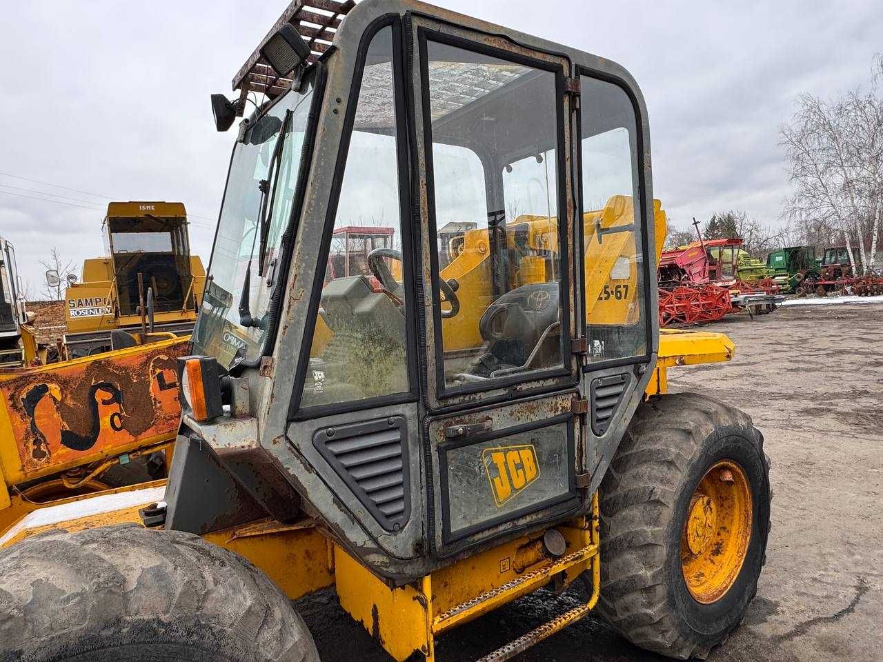 Телескопічний навантажувач JCB 525-67 із норвегії 5300мт manitou