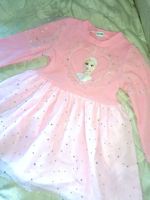 Сукня для дівчинки "Крижане серце"