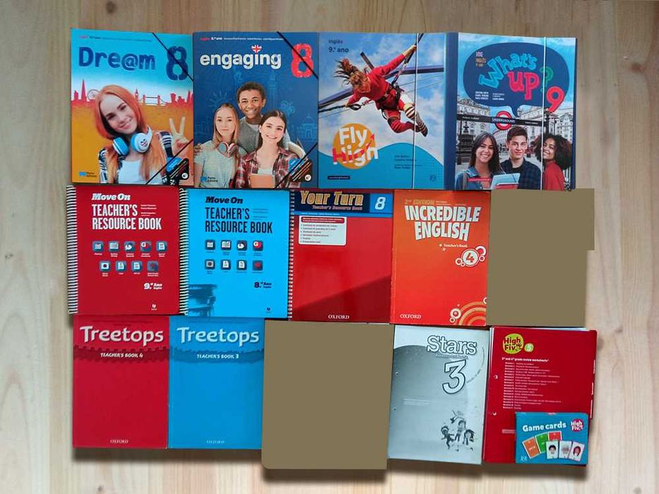 Livros De Recursos Do Professor - Inglês - NÃO SÃO MANUAIS