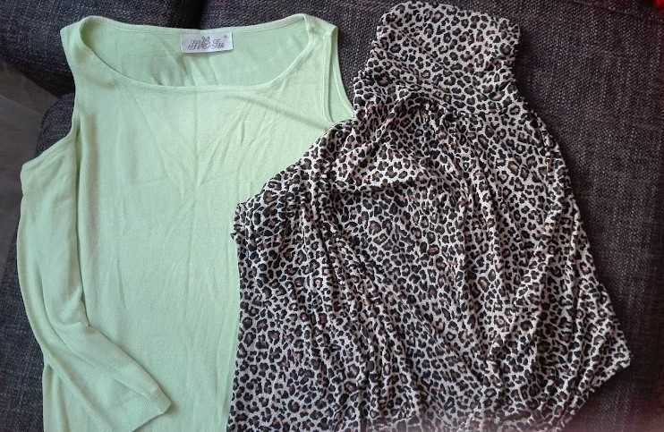 Bluzki oversize - 2 sztuki