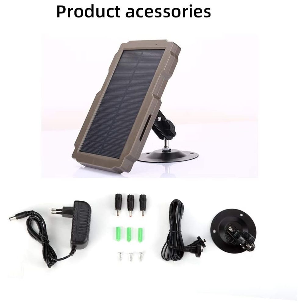 Painel Solar c/ bateria recarregável.