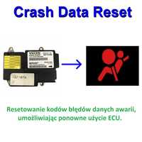 Naprawa modułów sterowników SRS AirBag Crash Data reset