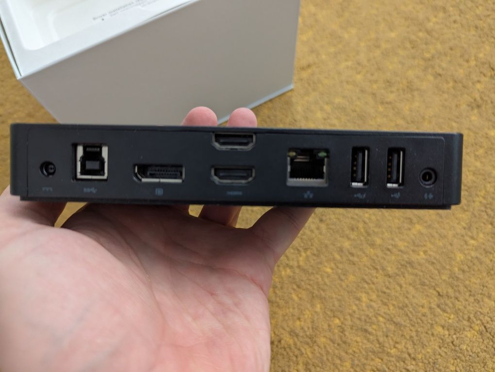 Hub USB Dell D3100 DisplayLink USB 3.1 trzy monitory