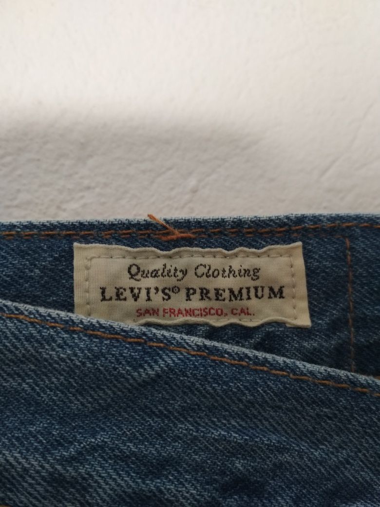 Levi's 501 jeans spodnie jeansowe dżinsy W36 L30