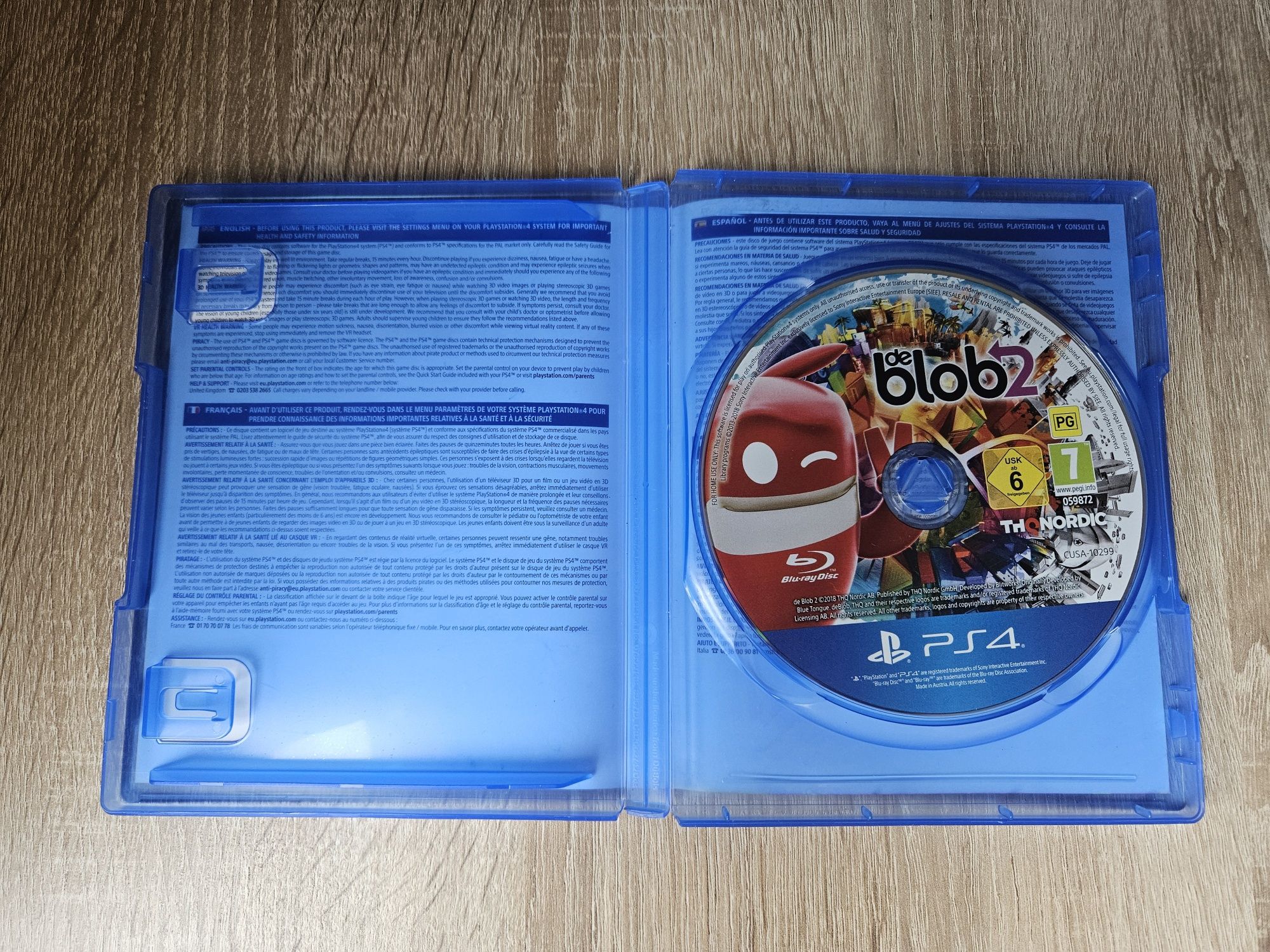 Gra De Blob 2 PS4 Ps5 dla dzieci