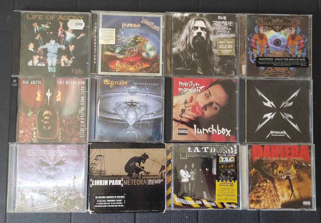 Cds metal várias bandas