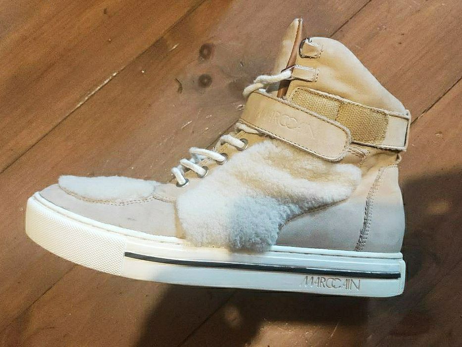 Полуботинки, кеды кожа, нубук Marc Cain 40р, 25.5см