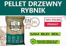 Pellet drzewny RYBNIK, certyfikat A1 ENplus, TRANSPORT