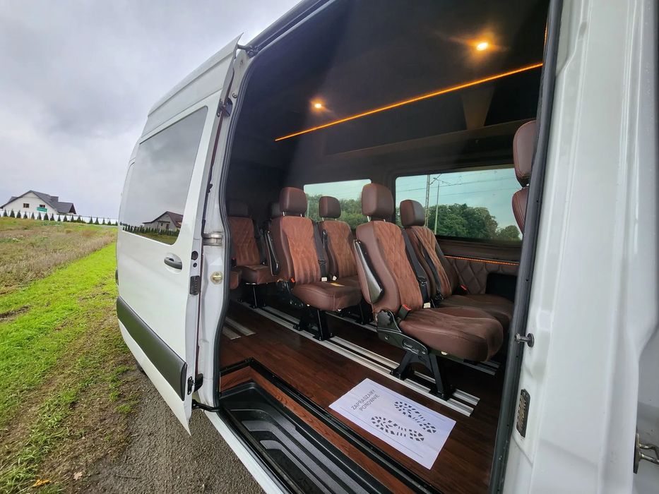 Mercedes-Benz Sprinter Sprinter 907 316 9 osb V.I.P srodek 2,2 dissel 2021 TOURER Nowy SILNIK