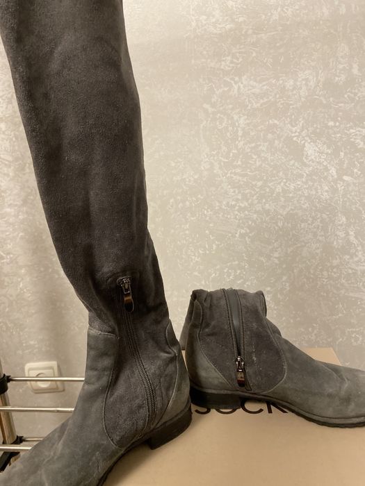 Сапоги  L Carvari чулок