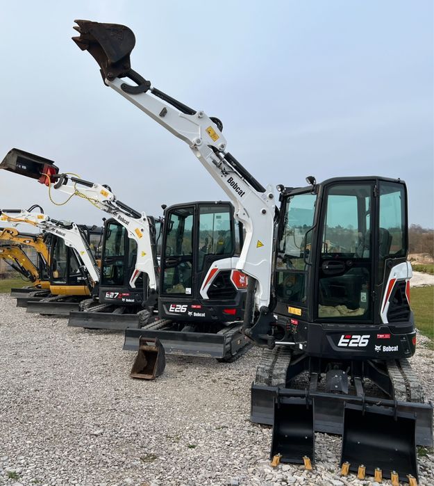 Minikoparka BOBCAT E 34 Cat 302,7 e55 e60 prosto z importu e34 3