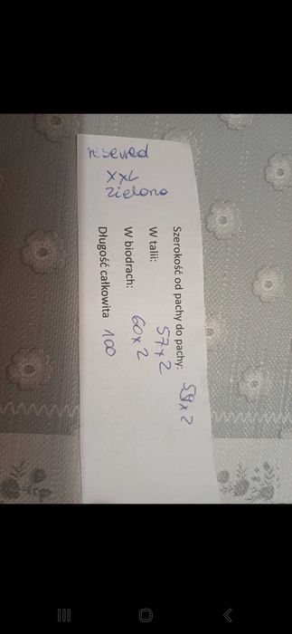 Sukienka reserved XXL butelkowa zieleń