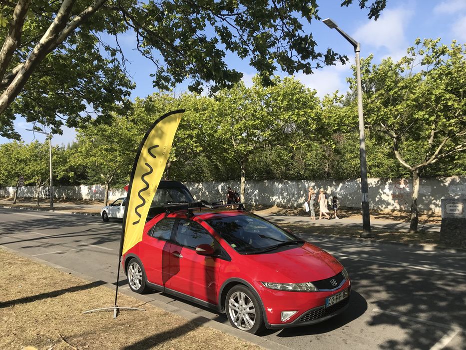 Honda Civic from 2006 to 2011 Thule support