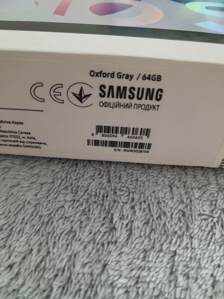 Планшет Samsung Galaxy Tab S6 Lite 64gb WIFI 10.4 SM-P613 (2022) Grey