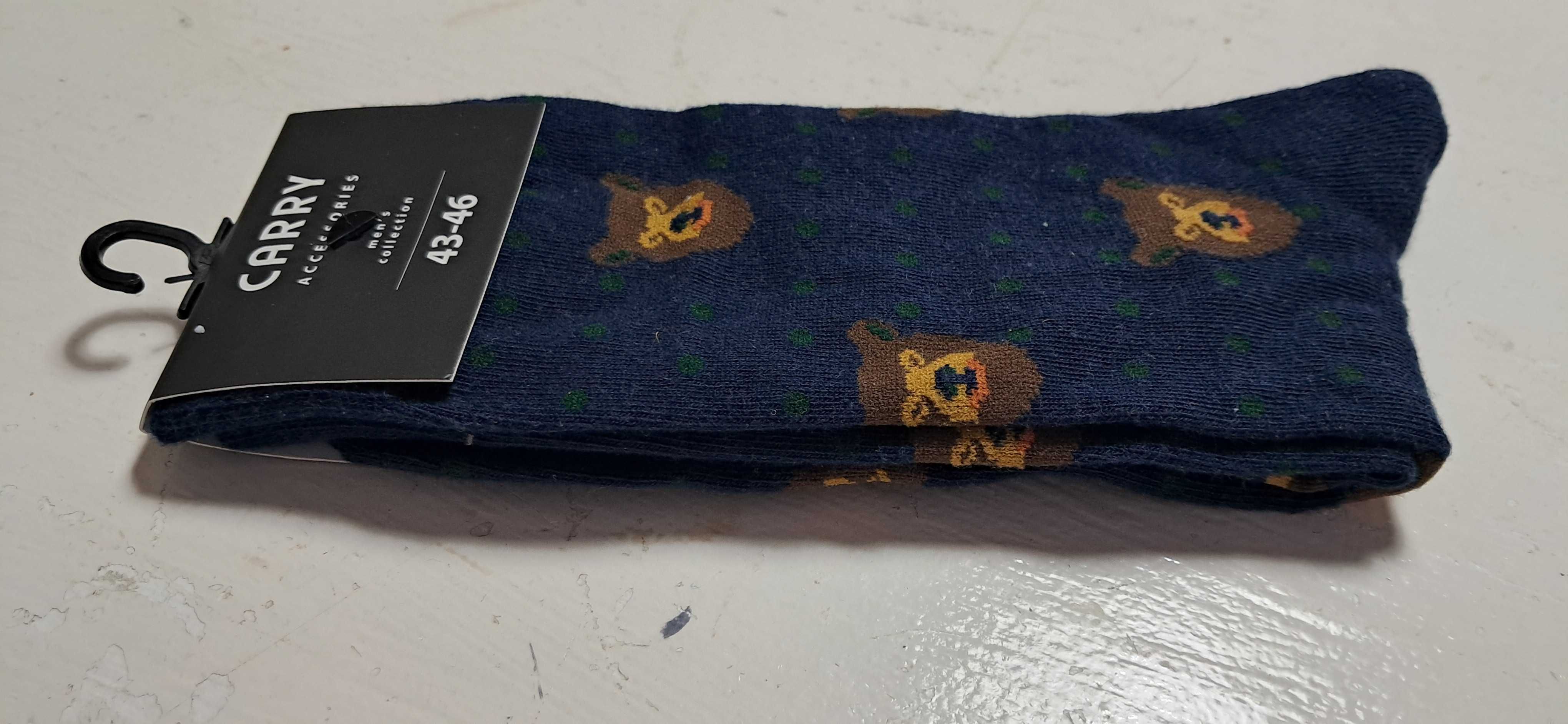 Skarpetki Skarpety Sock CARRY Rozmiar 43-46 NOWE Bawełna 70% TF-1R-013
