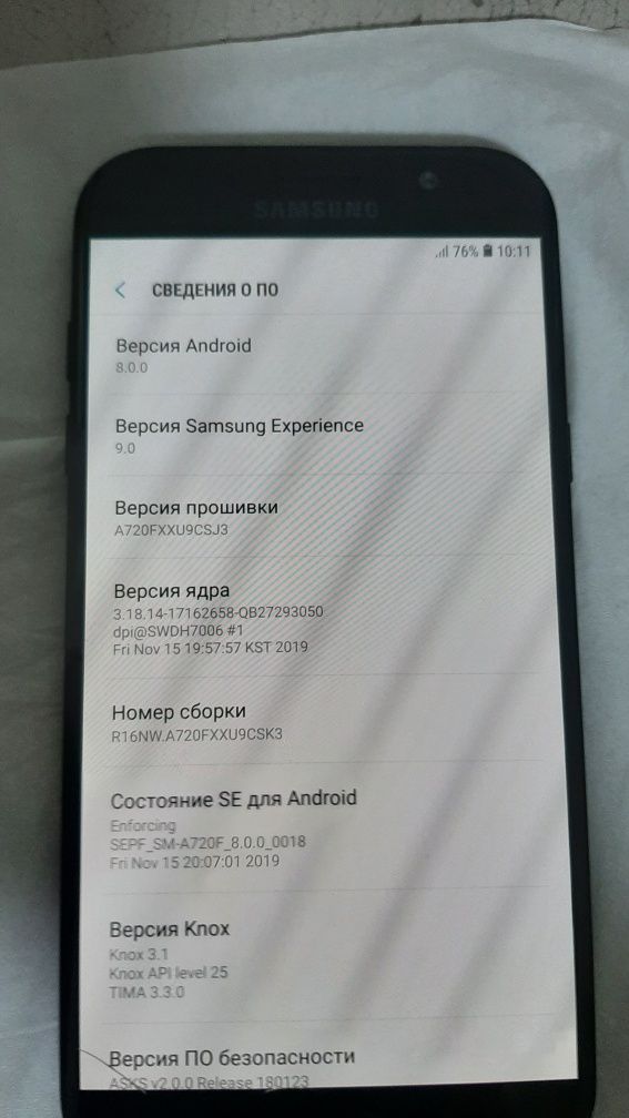 Samsung galaxy A7